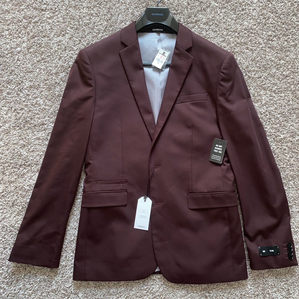 Express Stretch Slim Fit Suit Jacket